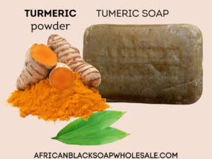Shea turmeric soap